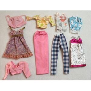 Barbie Fashion Fever Fashionista My Scene Clothes Dresses Skirt Pants Tops Lot